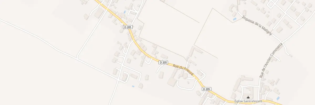 Plan du 22 Rue du Prieuré aux Ulmes