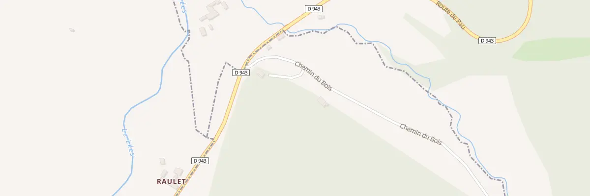 Plan du 3 Che du Bois à Gerderest