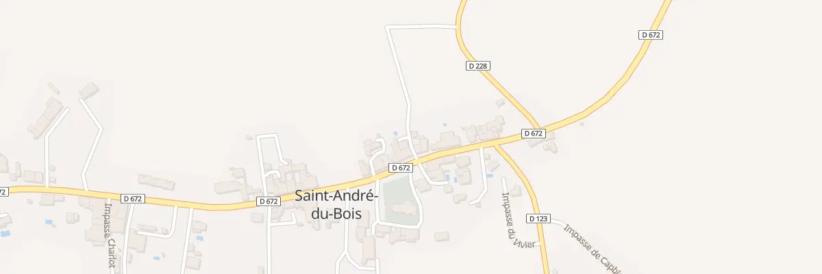 Plan du 11 Le Bourg Nord à Saint-André-du-Bois