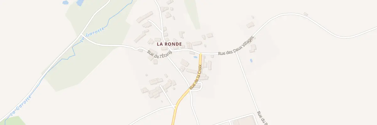 Plan du 2 Rue de la Croix à Louin