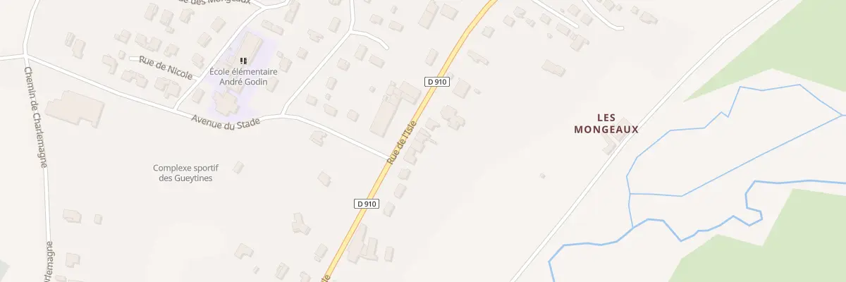 Plan du 74 Av de l’Isle à Guîtres