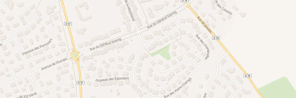 Plan du 2 Rue des Chanterelles à Troarn