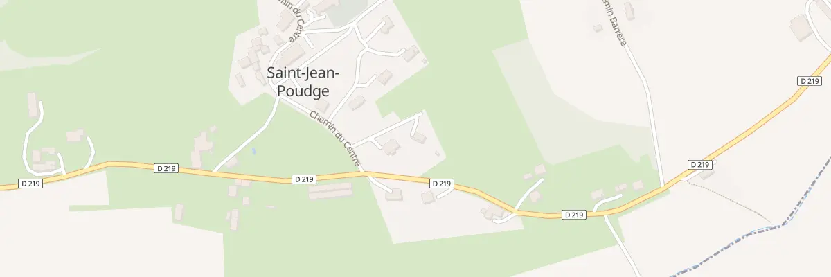 Plan du 2 Lot Porteteni à Saint-Jean-Poudge