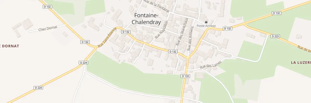 Plan du 2 Rue du Figuier à Fontaine-Chalendray