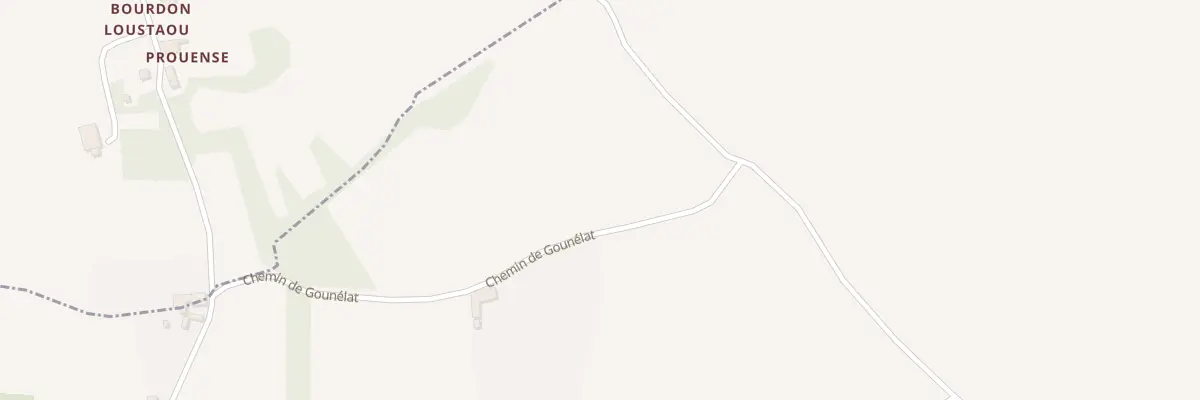 Plan du 33 Che de Gounelat à Portet