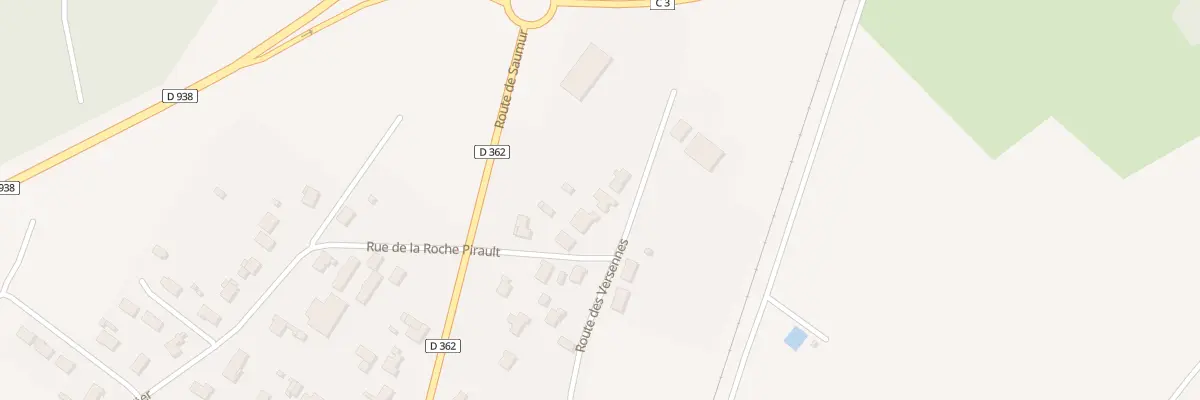 Plan du 29B Rte des Versennes à Brion-près-Thouet