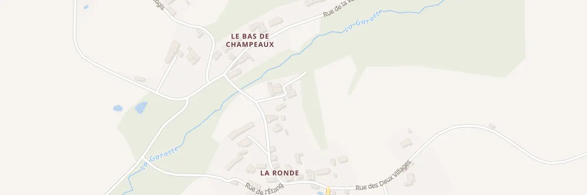 Plan du 4 Imp de la Garotte à Louin