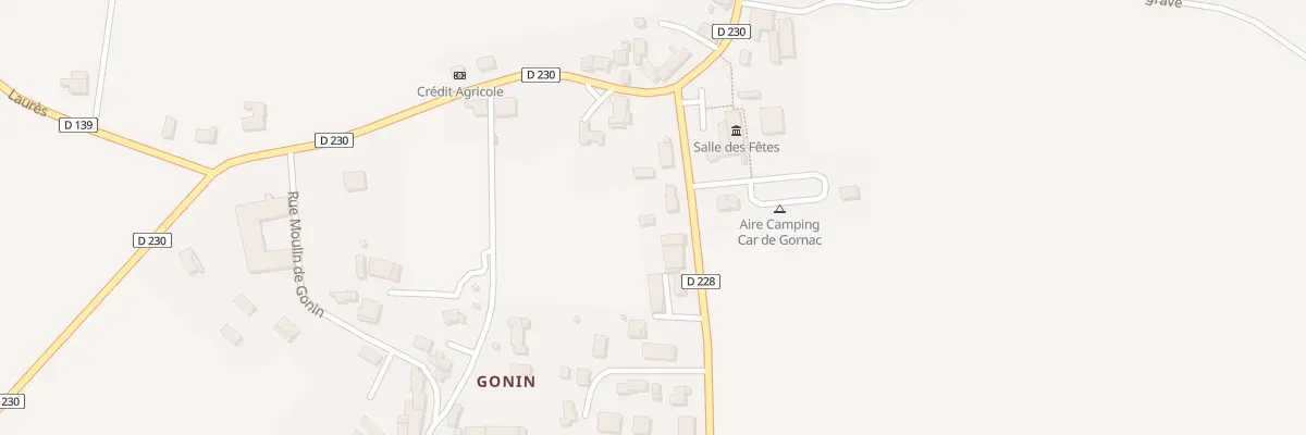 Plan du 5C Moulins de Gonin à Gornac