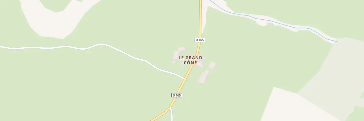 Plan du 5030 Le Grand Cone Ouest à La Chapelle-Bertrand