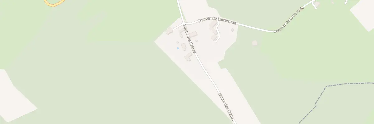 Plan du 54 Rte des Cretes à Portet