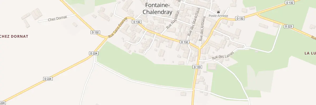 Plan du 6 Rue du Figuier à Fontaine-Chalendray