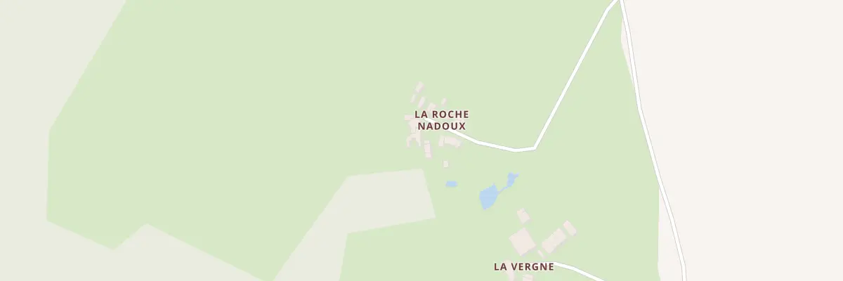 Plan du 3 La Roche Nadoux à Exireuil