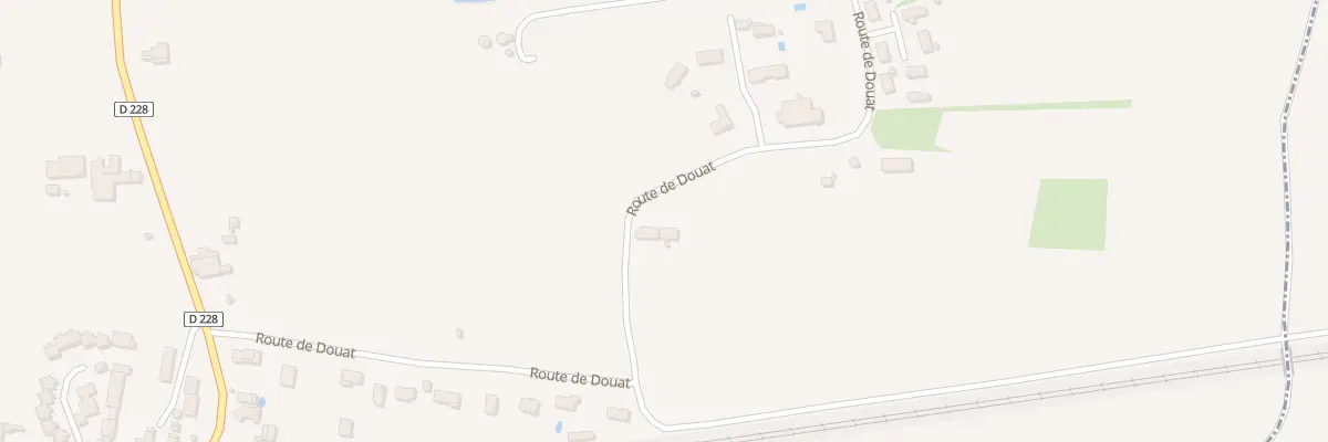 Plan du 15 Rte de Douat à Saint-Pierre-d’Aurillac