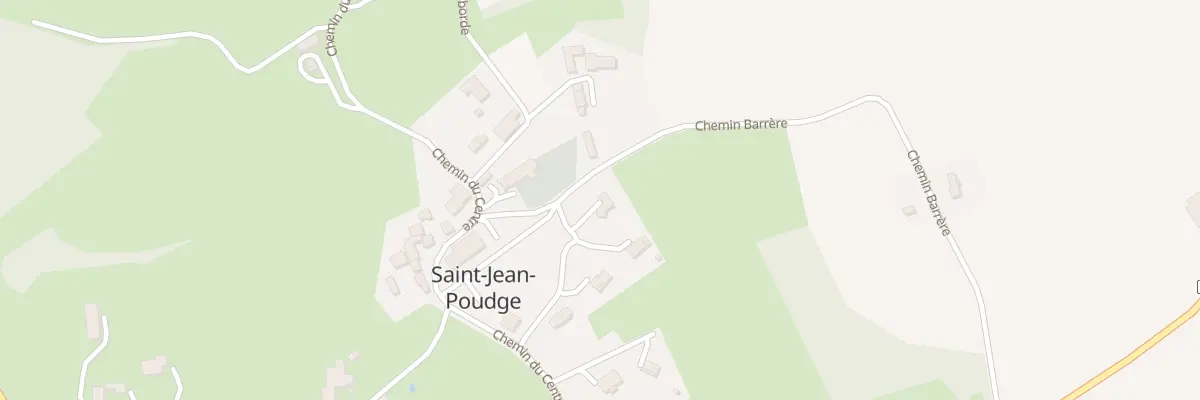 Plan du 5363 L’Eglise à Saint-Jean-Poudge