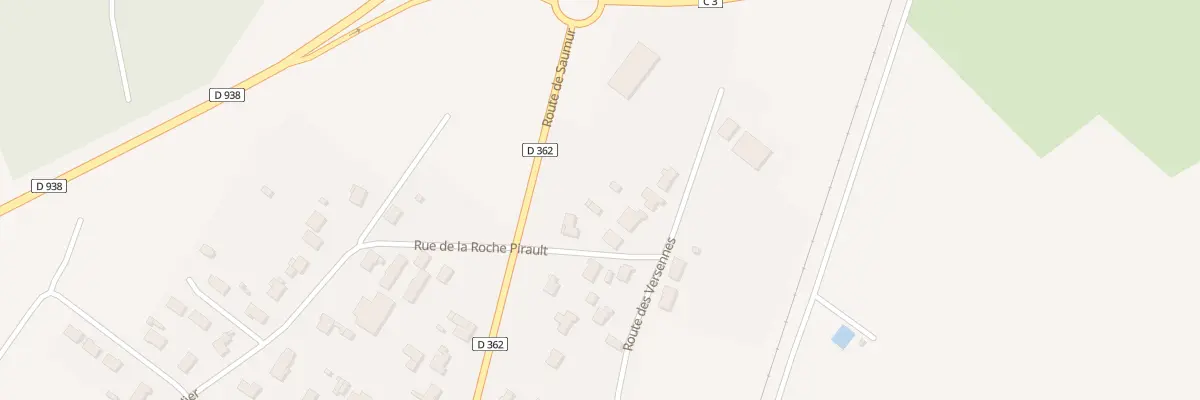 Plan du 29 Rte des Versennes à Brion-près-Thouet