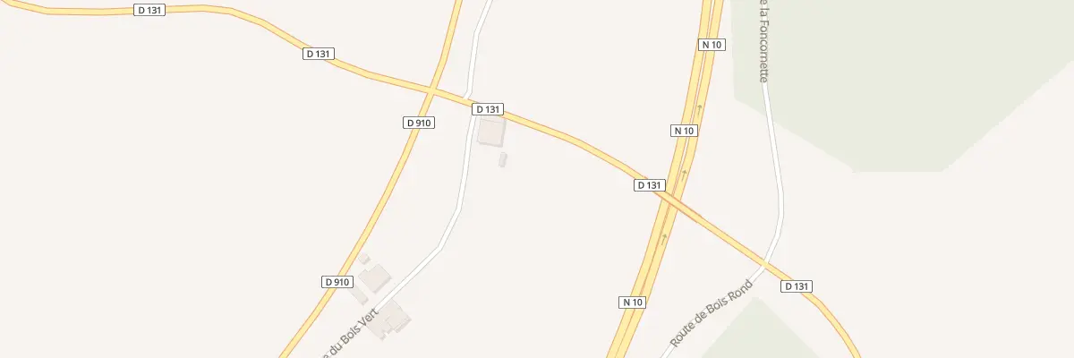 Plan du 1 Rte du Bois Vert à Touvérac