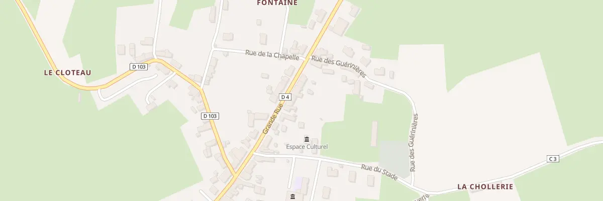 Plan du 13 Grande Rue à Parennes