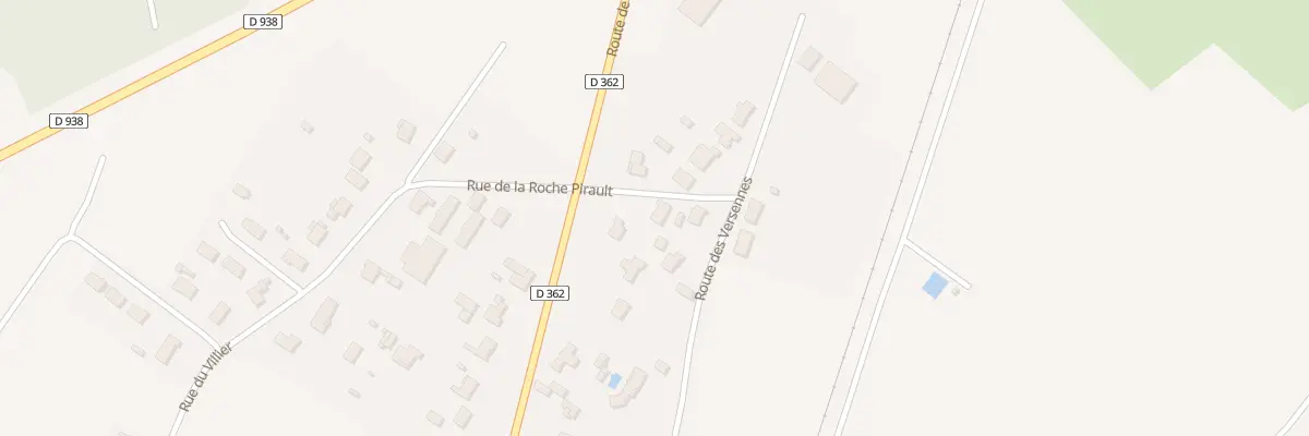 Plan du 6 Rue de la Roche Pirault à Brion-près-Thouet