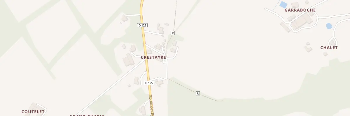 Plan du 952 Che du Crestayre à Monguilhem