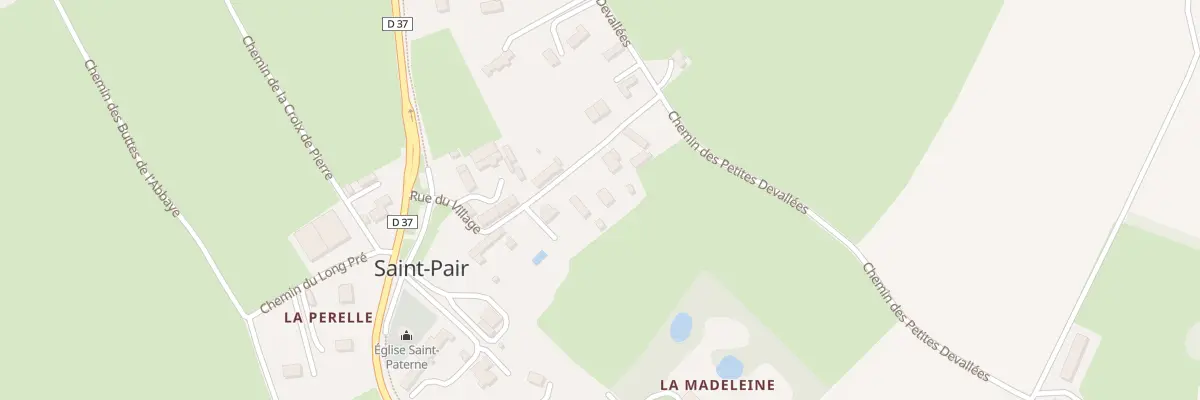 Plan du 120 Rue du Village à Saint-Pair
