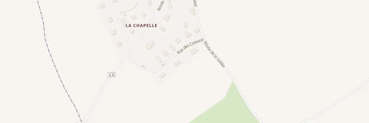 Plan du 5 Rue des Côteaux à Versainville