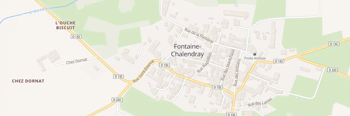 Plan du 15 Rue du Noyer à Fontaine-Chalendray