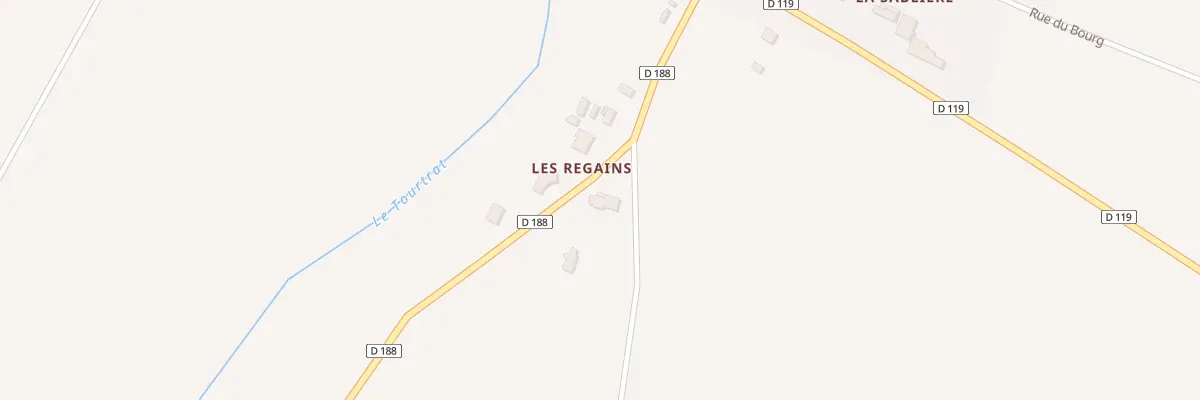 Plan du 5177 Le Bourg à Courbillac