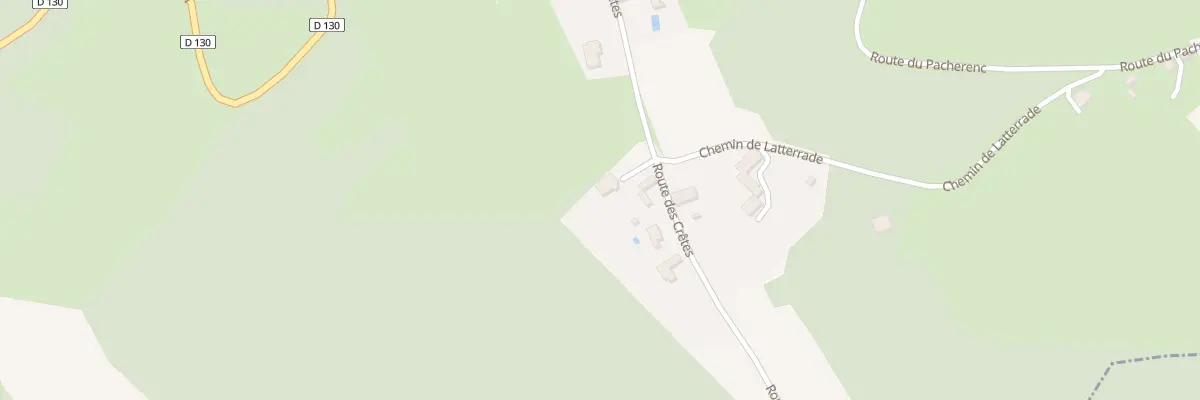 Plan du 42 Rte des Cretes à Portet