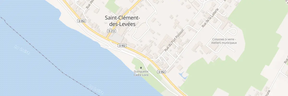 Plan du 11 Vc Port Poisson à Saint-Clément-des-Levées