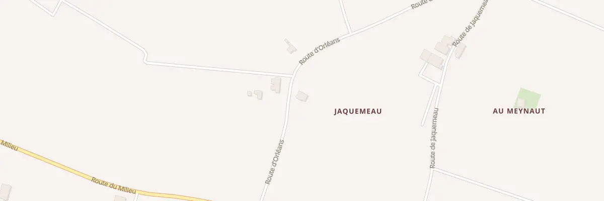 Plan du 1161 Rte d’Orléans à Saint-Émilion
