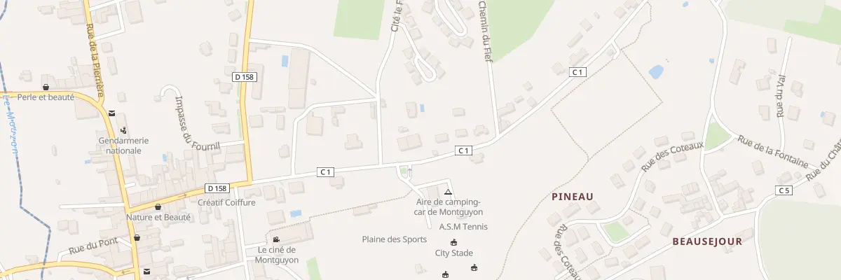 Plan du 27B Rue de Vassiac à Montguyon