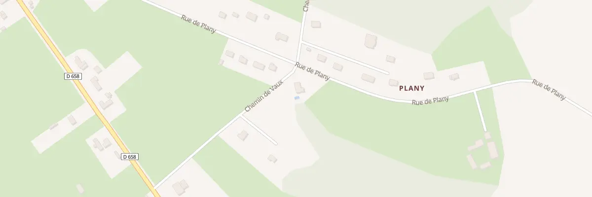 Plan du 24 Rue de Plany à La Hoguette