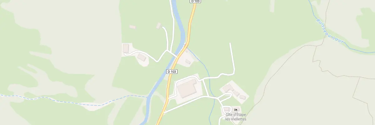 Plan du 23 Rte du Lac à Estaing