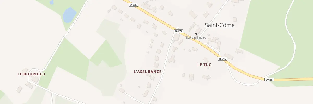 Plan du 5 L’Assurance à Saint-Côme