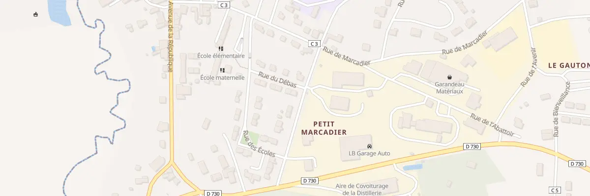 Plan du 12 Rue du Débat à Montguyon