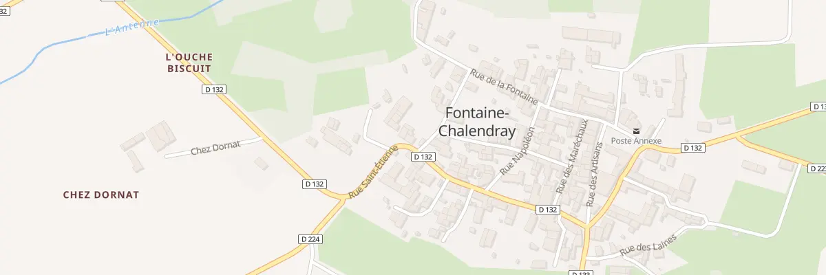 Plan du 5078 Le Bourg à Fontaine-Chalendray