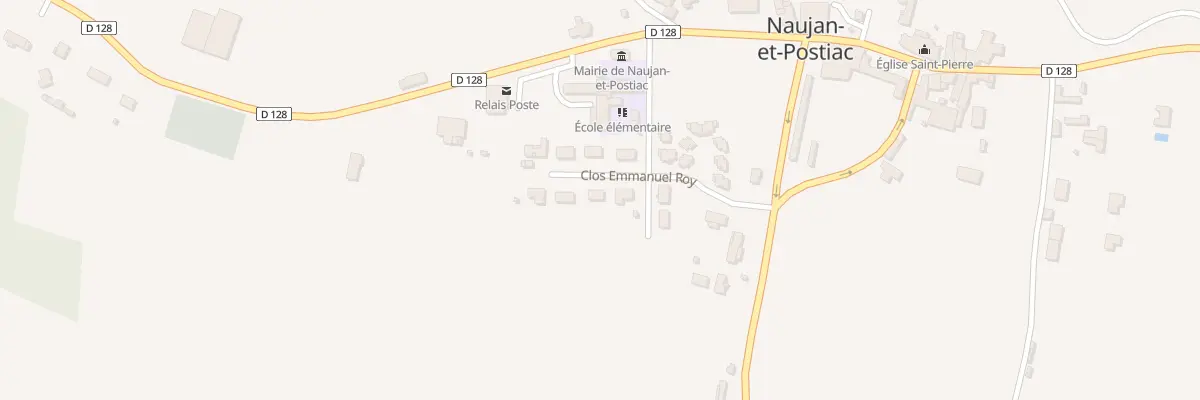 Plan du 10 Clos Emmanuel Roy à Naujan-et-Postiac