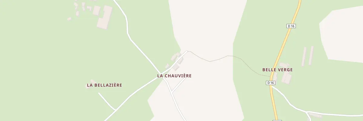 Plan du 4 La Chauviere à Saint-Germain-de-Coulamer
