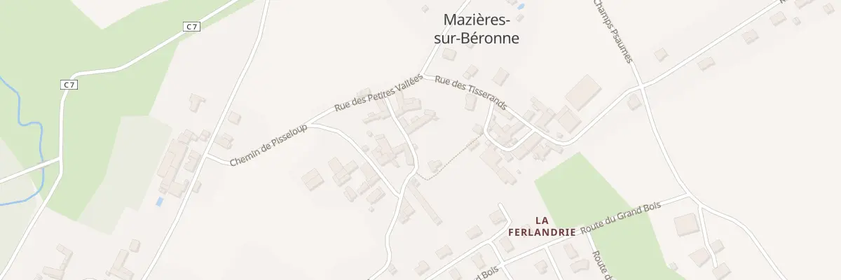 Plan du 5 Rue du Vieux Puits Le Bouchet à Melle