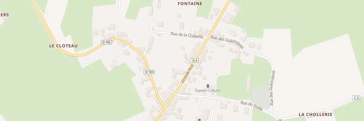 Plan du 10 Grande Rue à Parennes