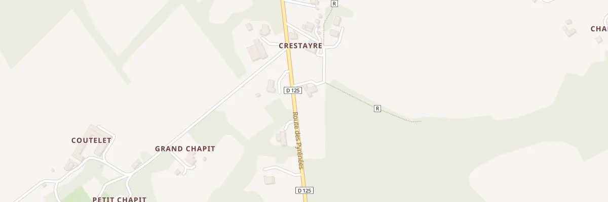 Plan du 1009 Che du Crestayre à Monguilhem