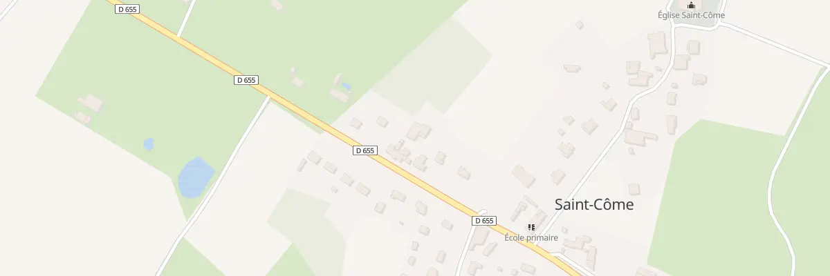 Plan du 7 Le Grand à Saint-Côme