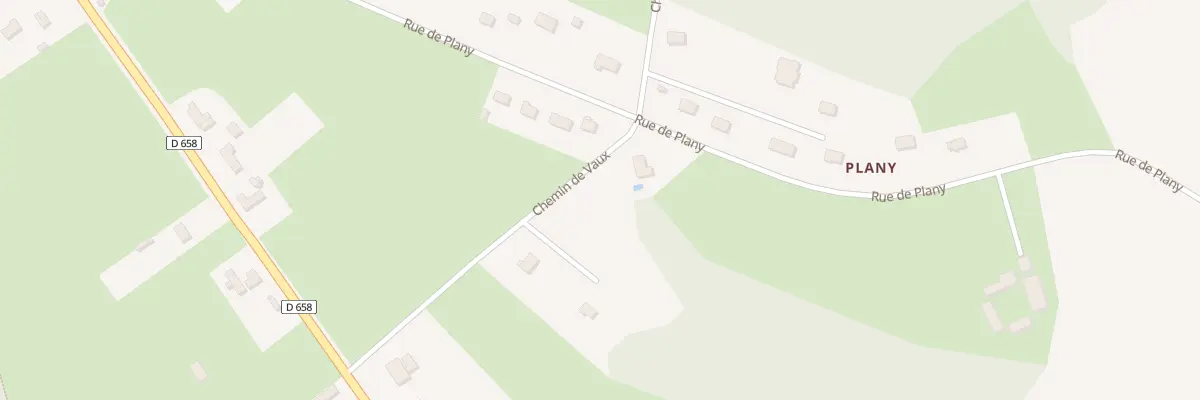 Plan du 10 Che de Vaux à La Hoguette