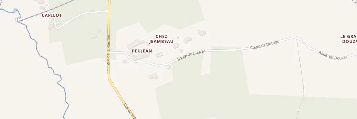 Plan du 10 Rte de Douzac à Montguyon