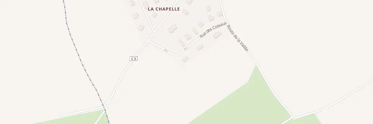 Plan du 7 Rue des Côteaux à Versainville