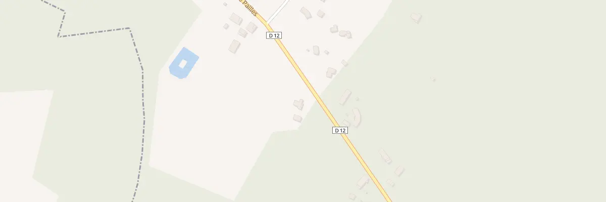 Plan du 90 Feugas sud à Sauviac