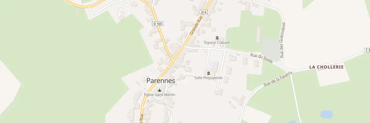 Plan du 29 Grande Rue à Parennes