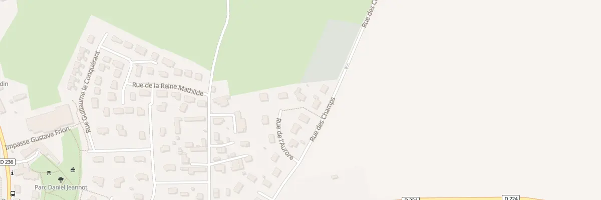 Plan du 8 Rue de l’Aurore à Bavent