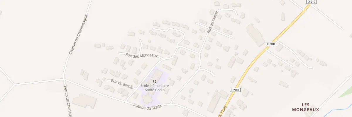 Plan du 9 Rue des Gueytines à Guîtres