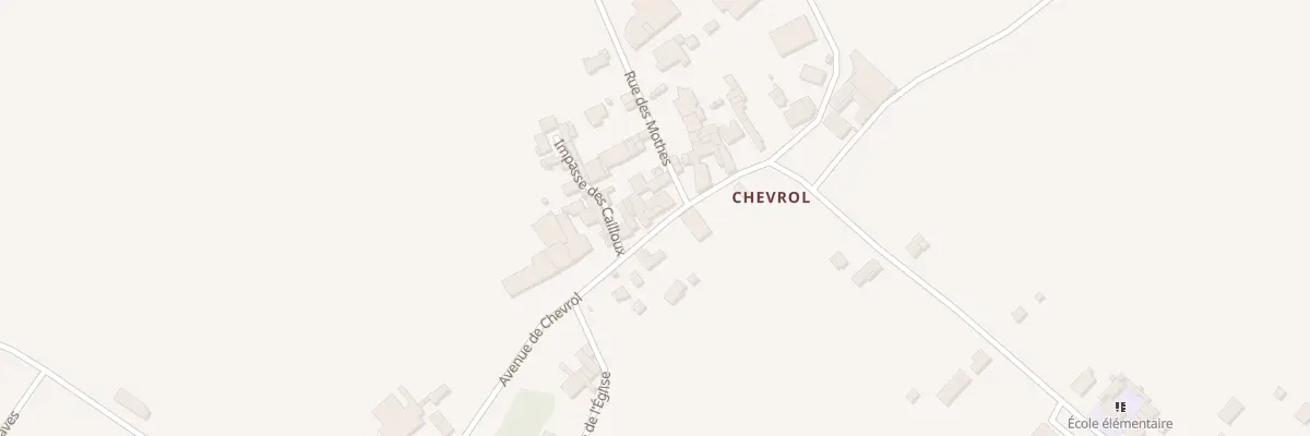 Plan du 114 Chevrol-sud à Néac